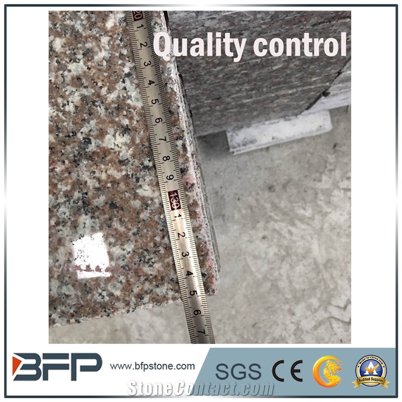 G664 Granite, Fu Rose Grantie, Misty Brown, Purple Pearl Granite Slabs for Walling and Flooring Tiles