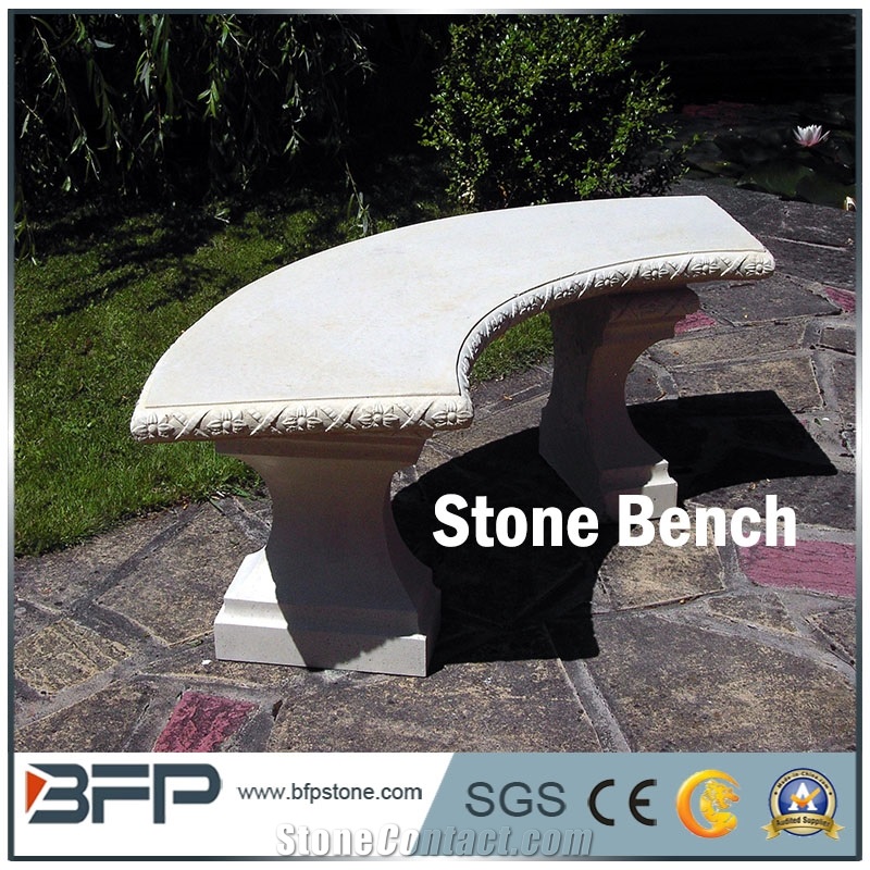 Granite Benches, Grey Granite Benches, Black Granite Benches, Limestone Benches, Carved Benches