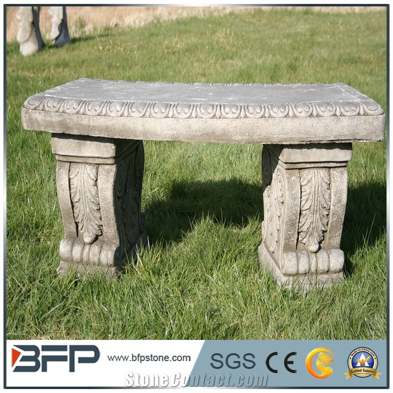 Granite Benches, Grey Granite Benches, Black Granite Benches, Limestone Benches, Carved Benches