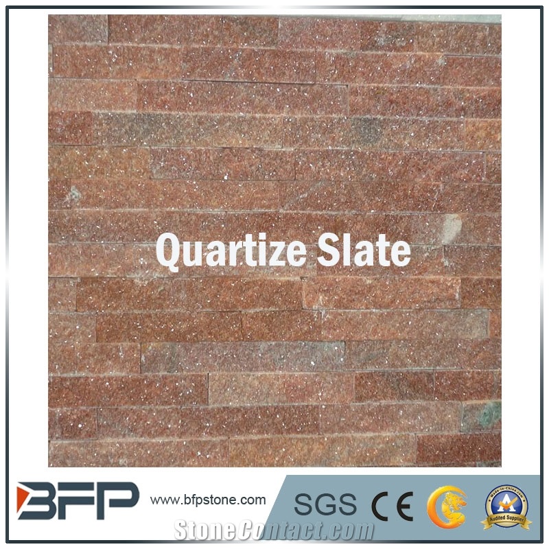 Green Quartzite Culture Stone, Quartzite Ledge Stone, Quartzite Stacked Stone, Split Face Cultured Stone, Thin Stone Veneer