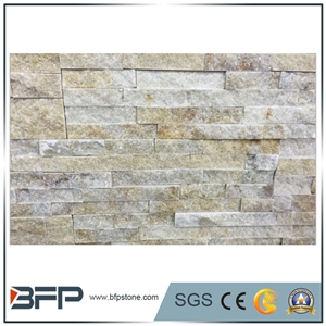 Green Quartzite Culture Stone, Quartzite Ledge Stone, Quartzite Stacked Stone, Split Face Cultured Stone, Thin Stone Veneer