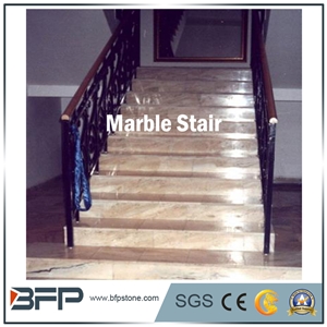 Grey & Pink & Yellow, Granite Step, Granite Riser, Granite Tread