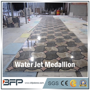 Mosaic Medallion, Marble Water Jet Medallion, Marble Water Jet Pattern, Round Medallion, Floor Medallion, Wall Medallion, for Floor Tile and Wall Tile Mosaic Medallion, Marble Water Jet Medallion, Marble Water Jet Pattern, Round Medallion, Floor Medallion, Wall Medallion, for Floor Tile and Wall Tile