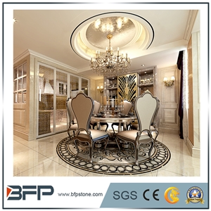 Multicolor Round Marble Medallion & Water Jet Medallion & Marble Tile for Floor Tile and Wall Tile in Hotel
