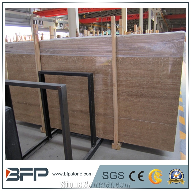 Persian Noce Travertine,Maroon Travertine,Travertine Slabs,Travertine Floor Tiles