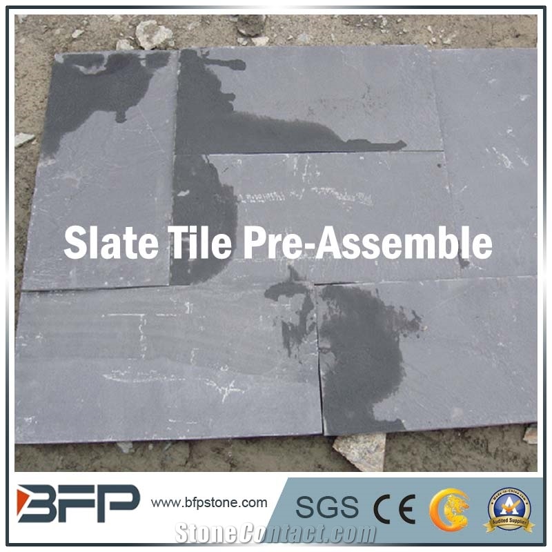 Slate Stone Wall Tile,Black Slate,Slate Tiles