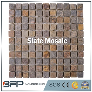Slate Wall Mosaic, Tile Mosaic, Mosaic Tile, Mosaic Pattern