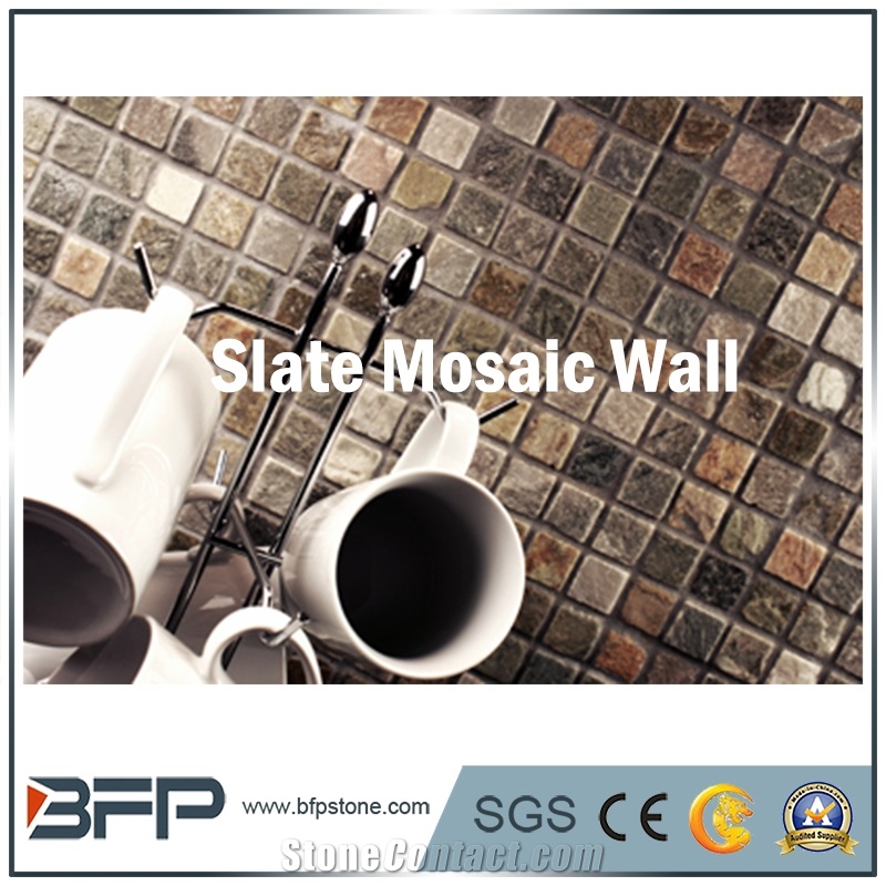 Slate Wall Mosaic, Tile Mosaic, Mosaic Tile, Mosaic Pattern