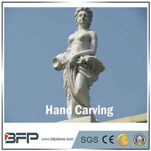 Westerm Style Handcarved God Sculpture, Human Sculpture, Garden Sculpture, Landscape Sculpture
