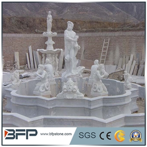 White Marble Exterior Garden Fountains and Water Features,Floadint Ball Fountains and Spheres