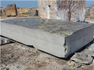 Gris Thala Grey Limestone Blocks, Tunisia Grey Limestone