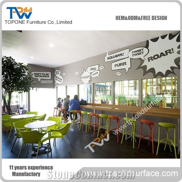Artificial Marble Stone Factory Supply Restaurant Table Tops, Marble Stone Desk Top for Restuarnt Table