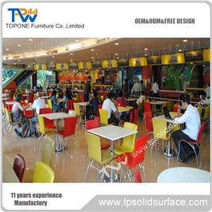 Artificial Marble Stone Tabletops for Restaurant, Solid Surface Table Tops for Coffee Shop Artificial Marble Stone Tabletops for Restaurant, Solid Surface Table Tops for Coffee Shop