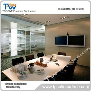 Corian Solid Suface Home Furniture Round Table / Conference Tables /Dinner Table