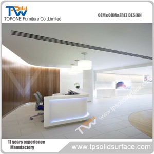 Fancy Reception Desk White Price