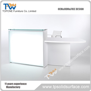 Fancy Reception Desk White Price