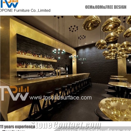 Fashion Buffet Acrylic Square Bar Counter Furniture for House and Office