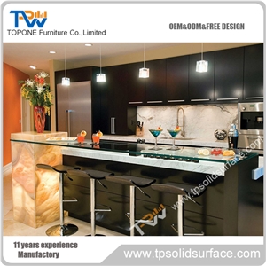 Fashion Buffet Acrylic Square Bar Counter Furniture for House and Office