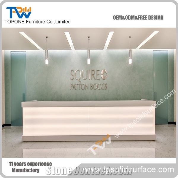 Latest Fashion High Grade Newest Dentist Reception Desk