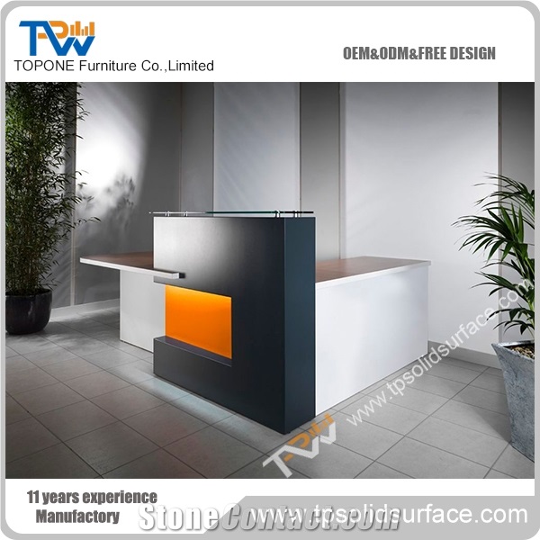 Latest Fashion High Grade Newest Dentist Reception Desk
