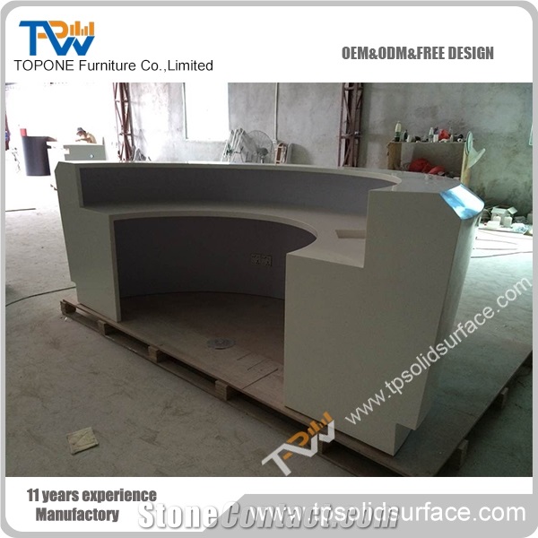 Latest Fashion High Grade Newest Dentist Reception Desk