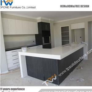 Led Prefab Clinic Reception Desk