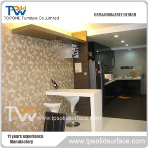 Modern Acrylic Translucent Stone Wine Bar Counter Nightclub Table