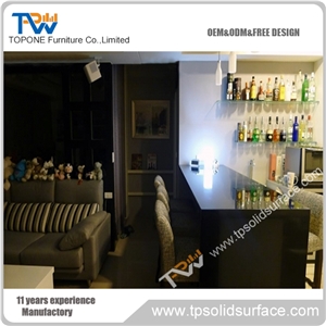 Modern Fancy Acrylic Nightclub Bar Counter Top