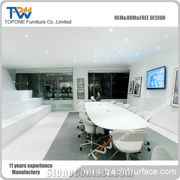 Modern Style Manmade Stone Design Office Furniture Tea Tables