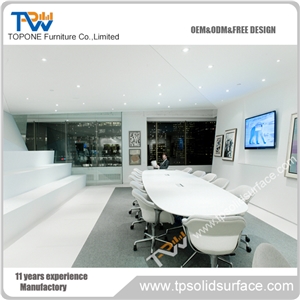 Modern Style Manmade Stone Design Office Furniture Tea Tables