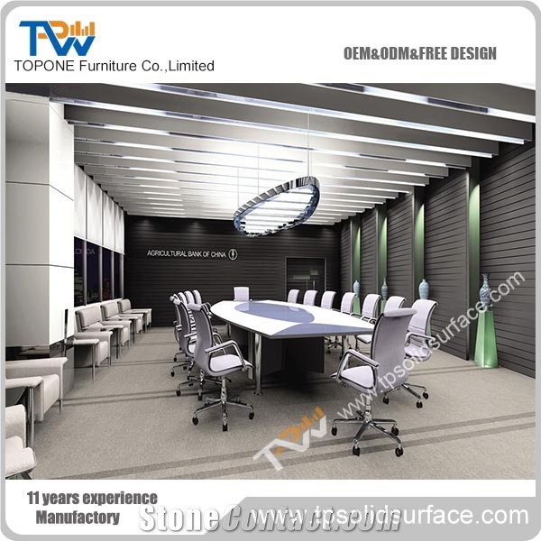 Modern Style Manmade Stone Design Office Furniture Tea Tables