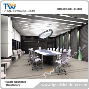 Modern Style Manmade Stone Design Office Furniture Tea Tables