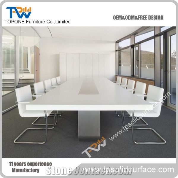 Modern Style Manmade Stone Design Office Furniture Tea Tables