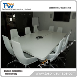Modern Style Manmade Stone Design Office Furniture Tea Tables