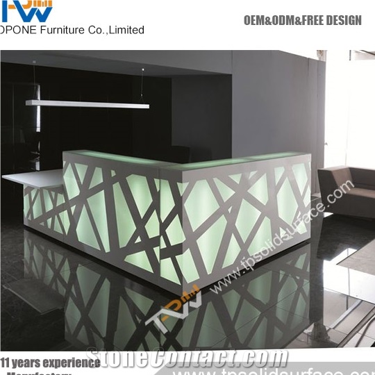 Newly Supreme Quality Good Quality Standing Reception Desk