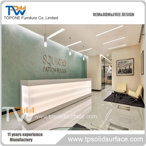 Salon Furniture Led Light Quartz Stone Reception Counter ,Artificial Stone Desk Acrylic Reception Tabletops Salon Furniture Led Light Quartz Stone Reception Counter ,Artificial Stone Desk Acrylic Reception Tabletops