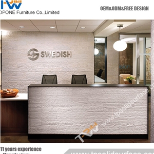 Wholesale Cheap Top Quality Reception Desk Display Case