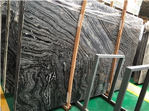 Ancient Wood Grain Marble,Black Wood Vein Marble,Black Wooden Marble,Antique Black Marble,Black Forest Book Match Slab