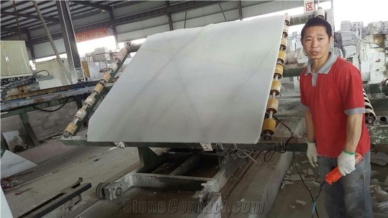 Pure White Marble Slabs,White Marble Tiles,China Han White Marble, Crystal White, Polar White, Salt White Stone