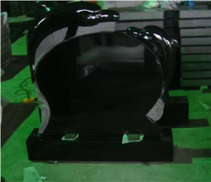 Shanxi Black,China Black Granite Tombstone,Black Granite Cross Monument & Tombstone