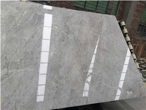 Tundra Grey Marble Slabs, Turkey Grey Marble
