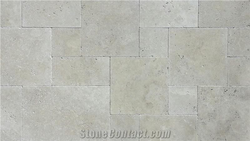 Ivory Travertine Pattern