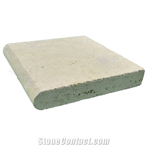 Ivory Travertine Pool Coping, Pool Pavers