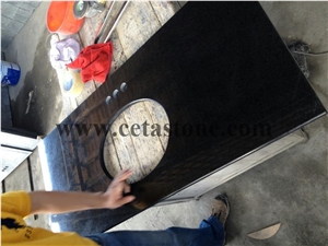 G684 Black Basalt&China Black Basalt&Basalt Tiles&Slabs