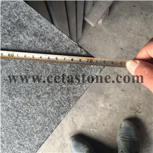 G684 Flamed Black Basalt&China Basalt Flamed&Lave Stone Flamed& Lave Stone Flamed for Flooring Cover&Lave Stone Tiles
