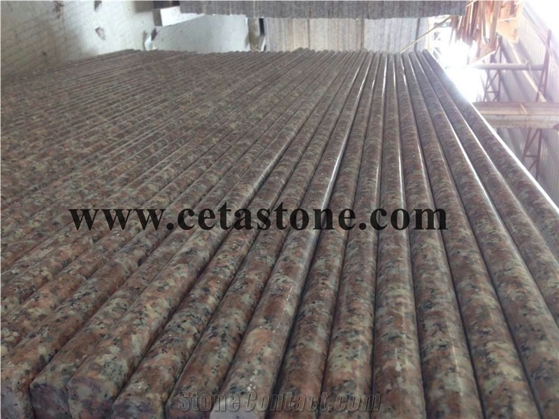 G687 Pink Granite Step&Full Bullnose G687 Step&China G687 Pink Granite Step&China Steps