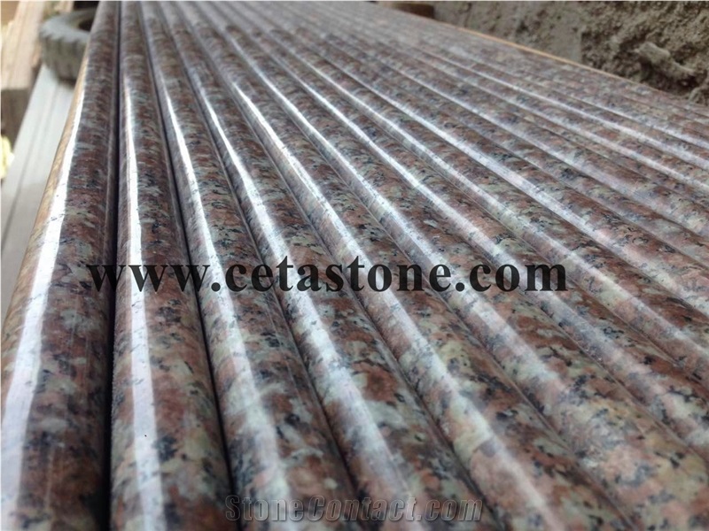 G687 Pink Granite Step&Full Bullnose G687 Step&China G687 Pink Granite Step&China Steps