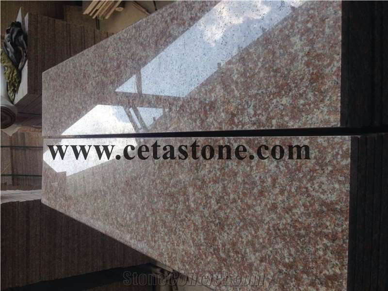 G687 Pink Granite Step&Full Bullnose G687 Step&China G687 Pink Granite Step&China Steps