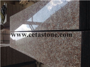 G687 Pink Granite Step&Full Bullnose G687 Step&China G687 Pink Granite Step&China Steps