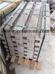 G687 Road Stone&Pink Granite Kerbs&Granite Kerb Stone&Side Stone&Curbstone